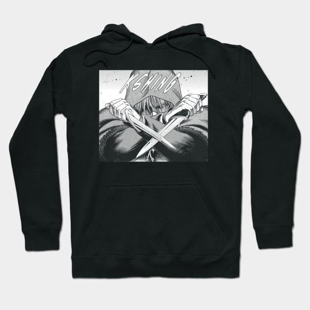 Vinland Saga, Thorfinn Dark Hoodie by hole